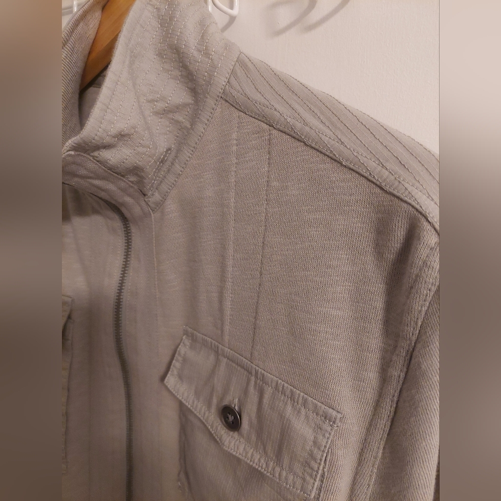 100% Cotton Calvin Klein Men's Gray Jacket - Picture 6 of 6